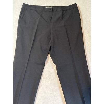 Women’s Santorelli Black Straight Dress Pants Sz 12