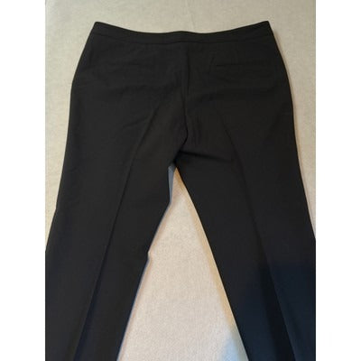 Women’s Santorelli Black Straight Dress Pants Sz 12