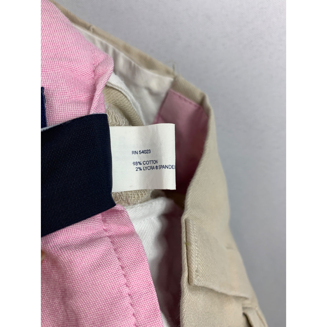 Gap Curvy Ankle Stretch Flare Pants Size 4 Beige