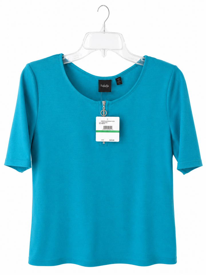 Rafaella Sportswear Women’s Quarter Zip Tee