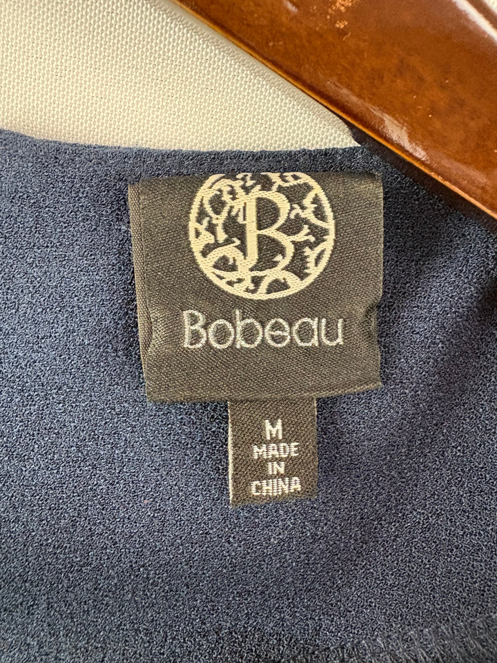 Women’s Bobeau Medium Navy Blue Sheath Dress