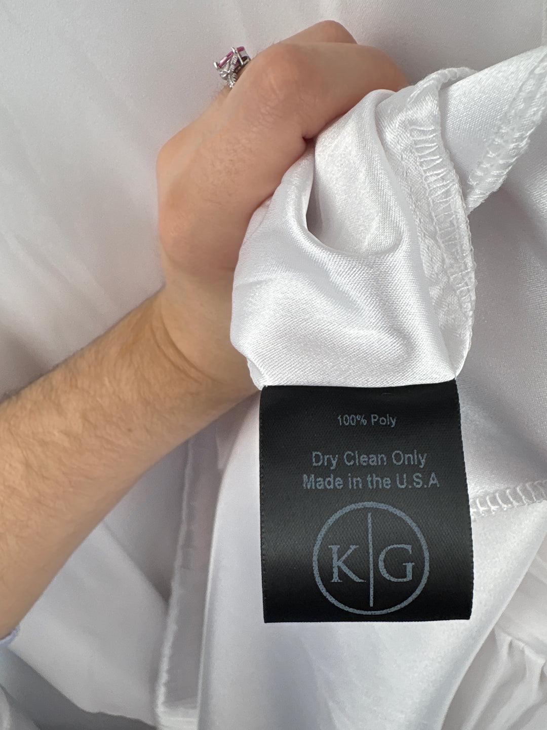 Women’s Kimberly Goldson XL White Button Up Dress