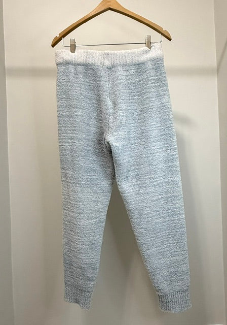 Mia &amp; Tess Chenille Light Blue Joggers – Size XL