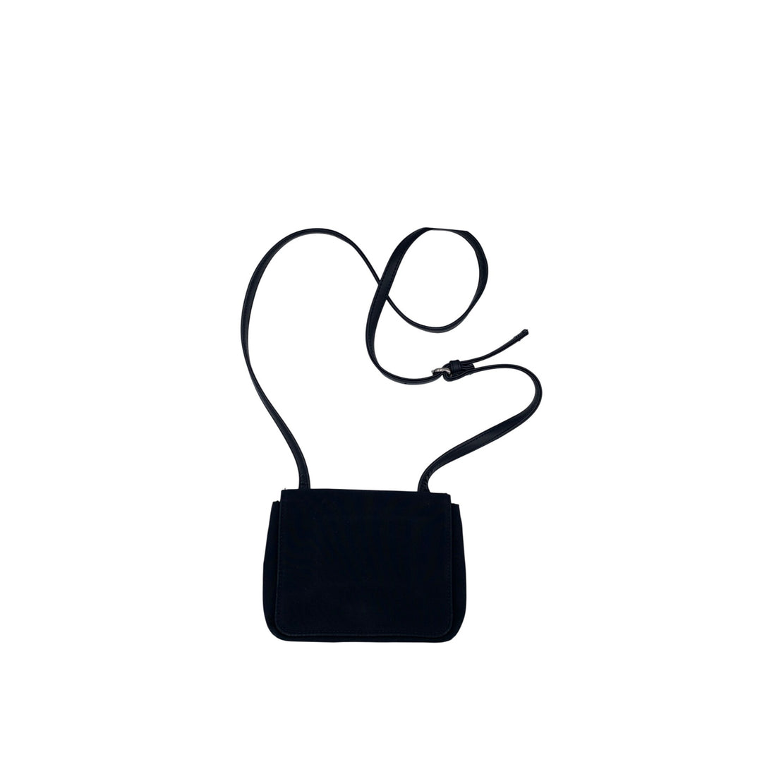 Nine West Black Crossbody Handbag With Adjustable Strap & Multiple Card Slots