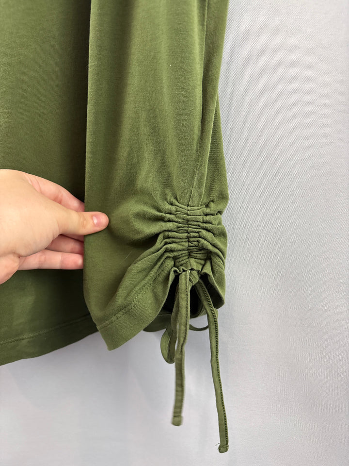 Women’s J.Jill Large Olive Green Sleeveless Blouse
