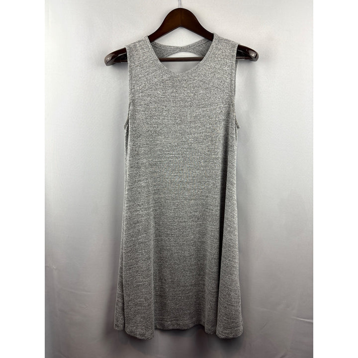 Women’s GAP Medium Light Grey Tank Dress w/ a Back Cutout