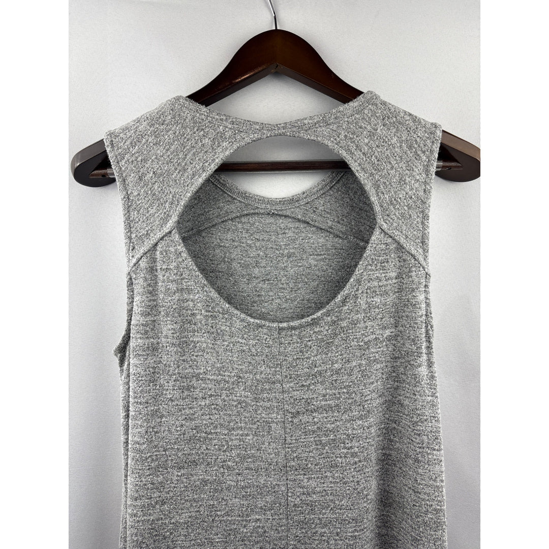 Women’s GAP Medium Light Grey Tank Dress w/ a Back Cutout