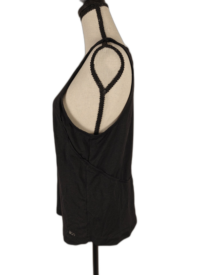 Women’s, Splits59, Mesh-Back Athletic Tank Top, Black, Small