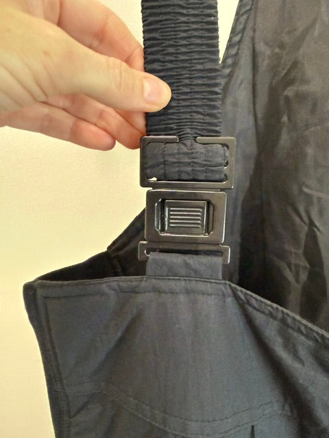 HEAD Men’s Insulated Black Ski Bib Pants SzL