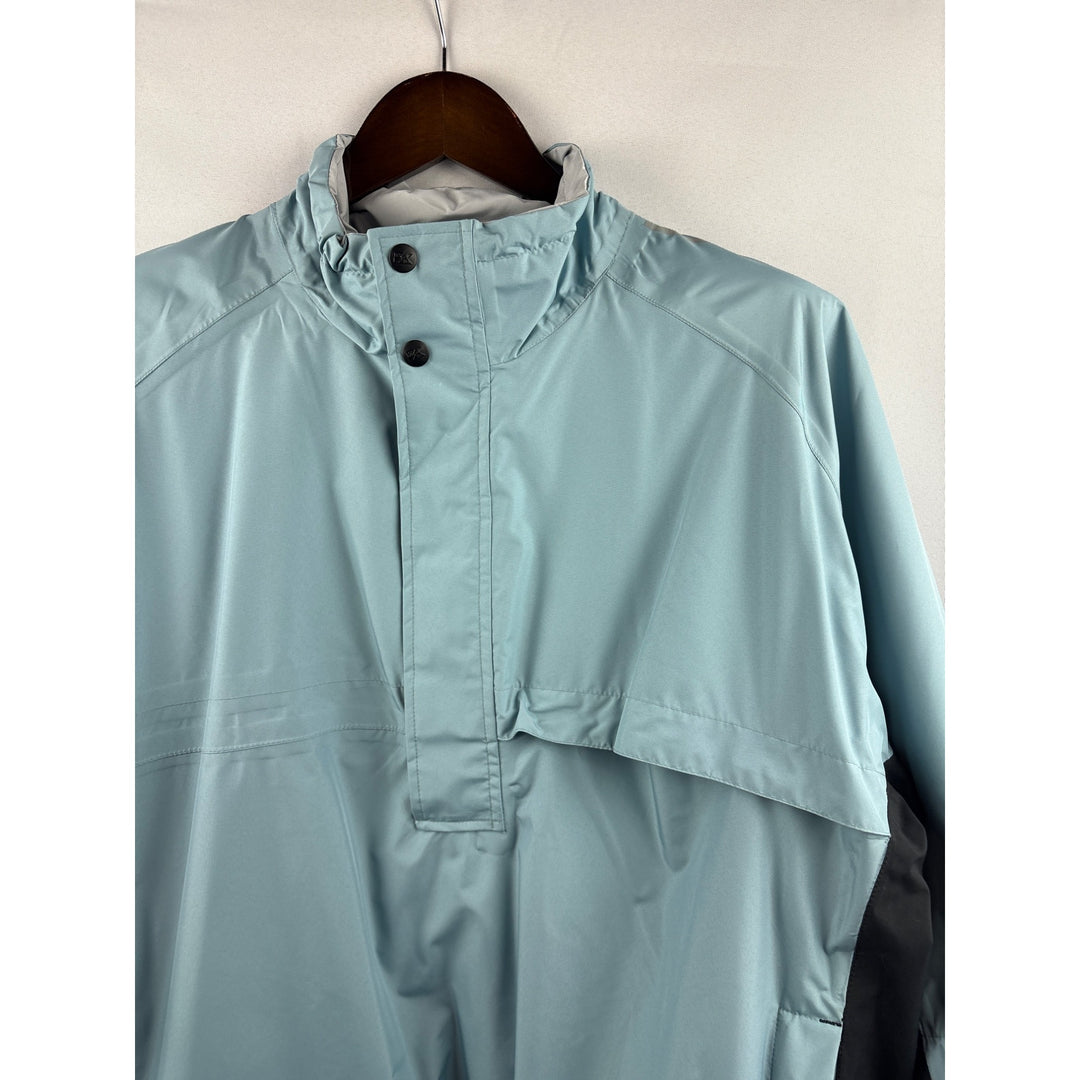 Men’s Cutter & Buck Large Light Blue & Black Golf Jacket
