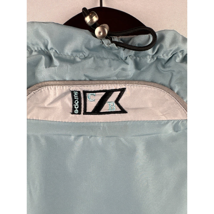 Men’s Cutter & Buck Large Light Blue & Black Golf Jacket