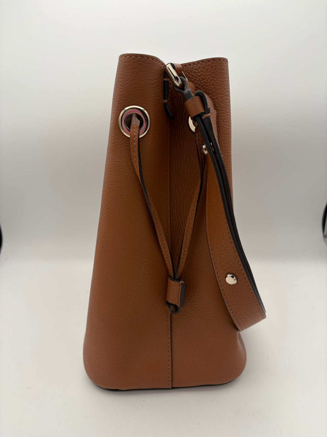 Women’s Kate Spade Coffee Brown Leather Shoulder Purse