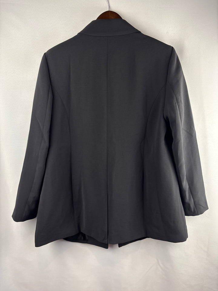 Women’s Eloquii Size 14/16 Black Bejeweled Blazer