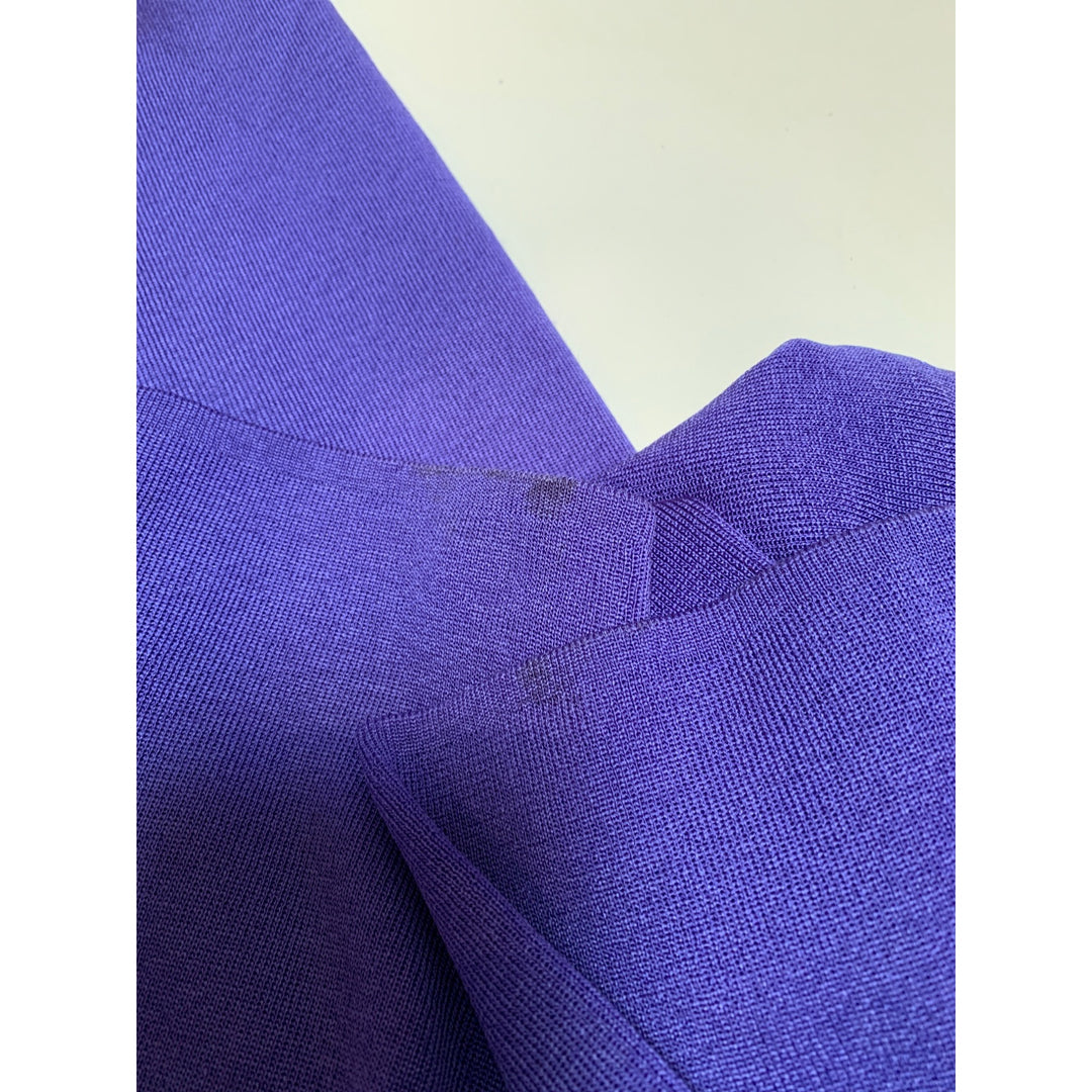 Howard Wolf Escape Purple Long Cardigan Sweater Dress L With Button Front & Pockets