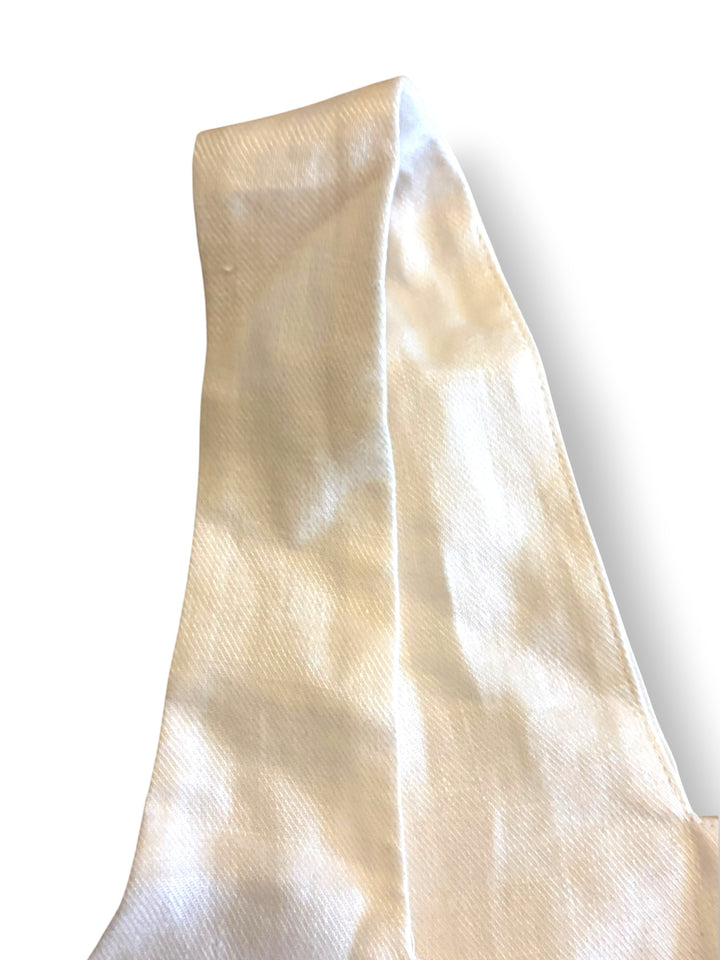 Banana Republic 100% Linen White Cropped Tank Top XL NWT Quiet Luxury Coastal