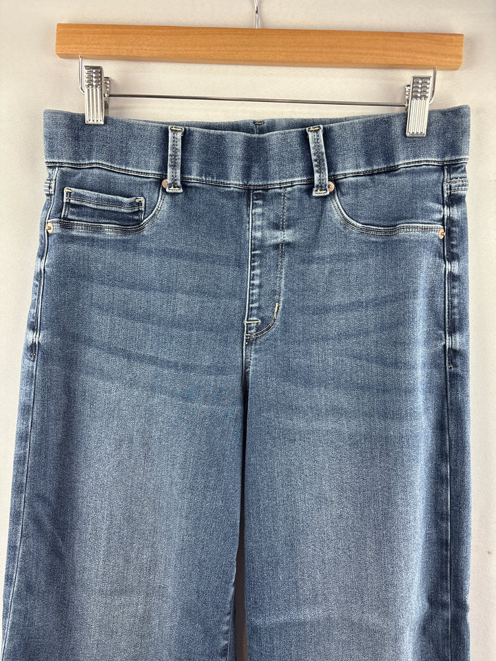 Women’s Cosmic Blue Love Size 29P Blue Wide Leg Jeggings