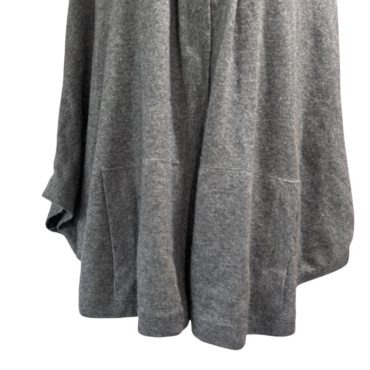 Vince. Women's 100% Cashmere Shawl XS / Small Poncho Cardigan Open Front Draped