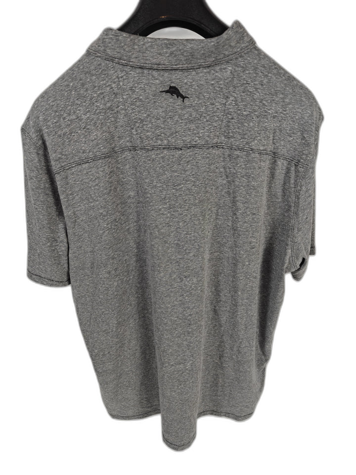 Mens Tommy Bahama IslandZone Polo Gray 3XL
