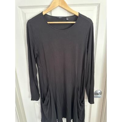 BetaBrand Small Black Mini Dress with pockets