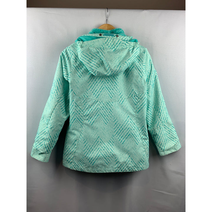 Women's Columbia Mint Green Interchangeable Jacket Size L