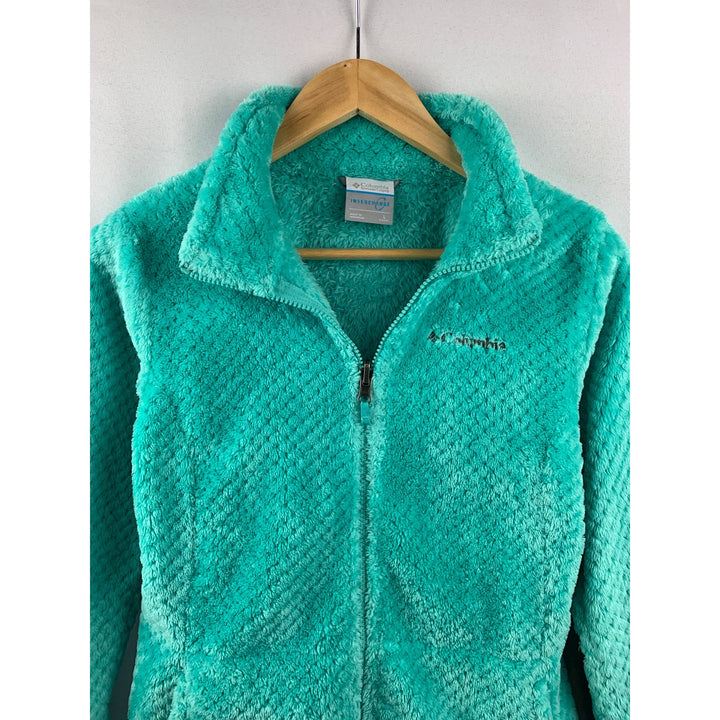 Women's Columbia Mint Green Interchangeable Jacket Size L