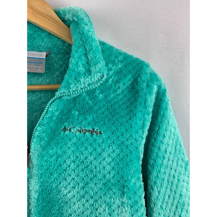 Women's Columbia Mint Green Interchangeable Jacket Size L