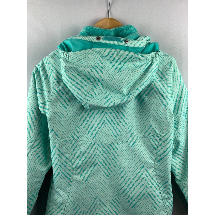Women's Columbia Mint Green Interchangeable Jacket Size L