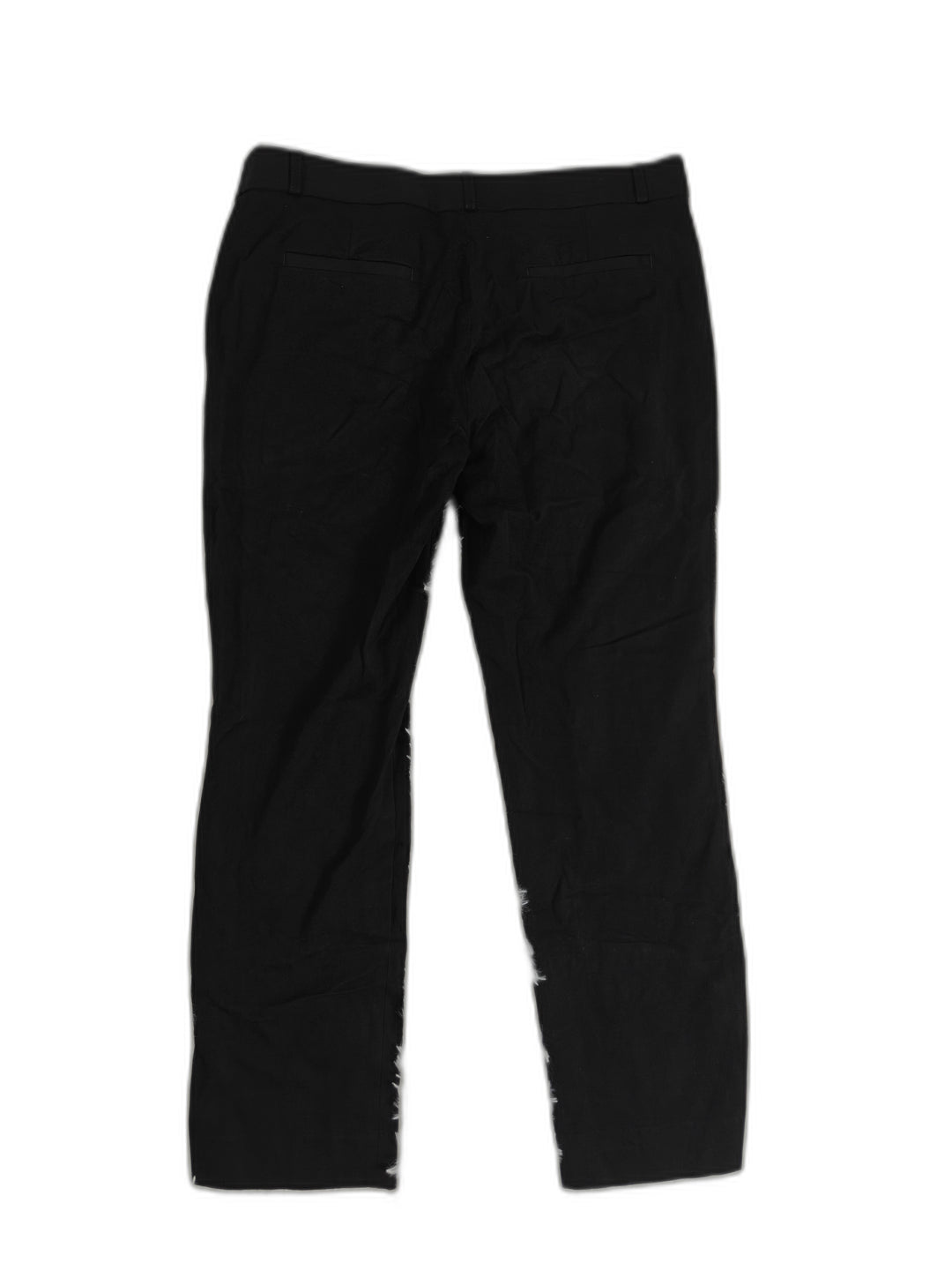 Womens Banana Republic Sloan Dress Pants Black Size 14L