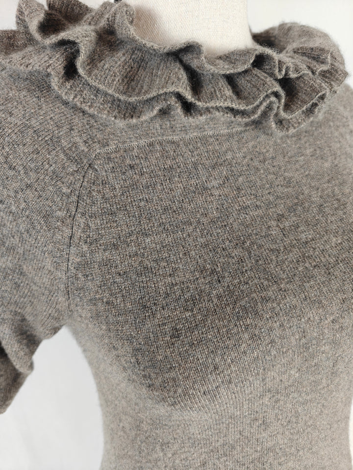 Womens Hoss Intropia Sweater Dress Gray Size XS