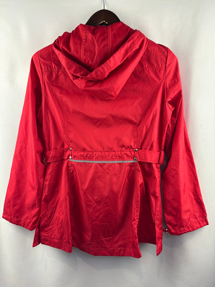 Women’s Jones New York Small Bright Red Raincoat