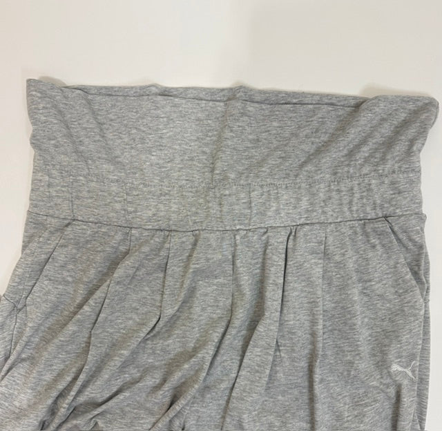 Puma Heather Gray Pull‑On Lounge Pants SizeL