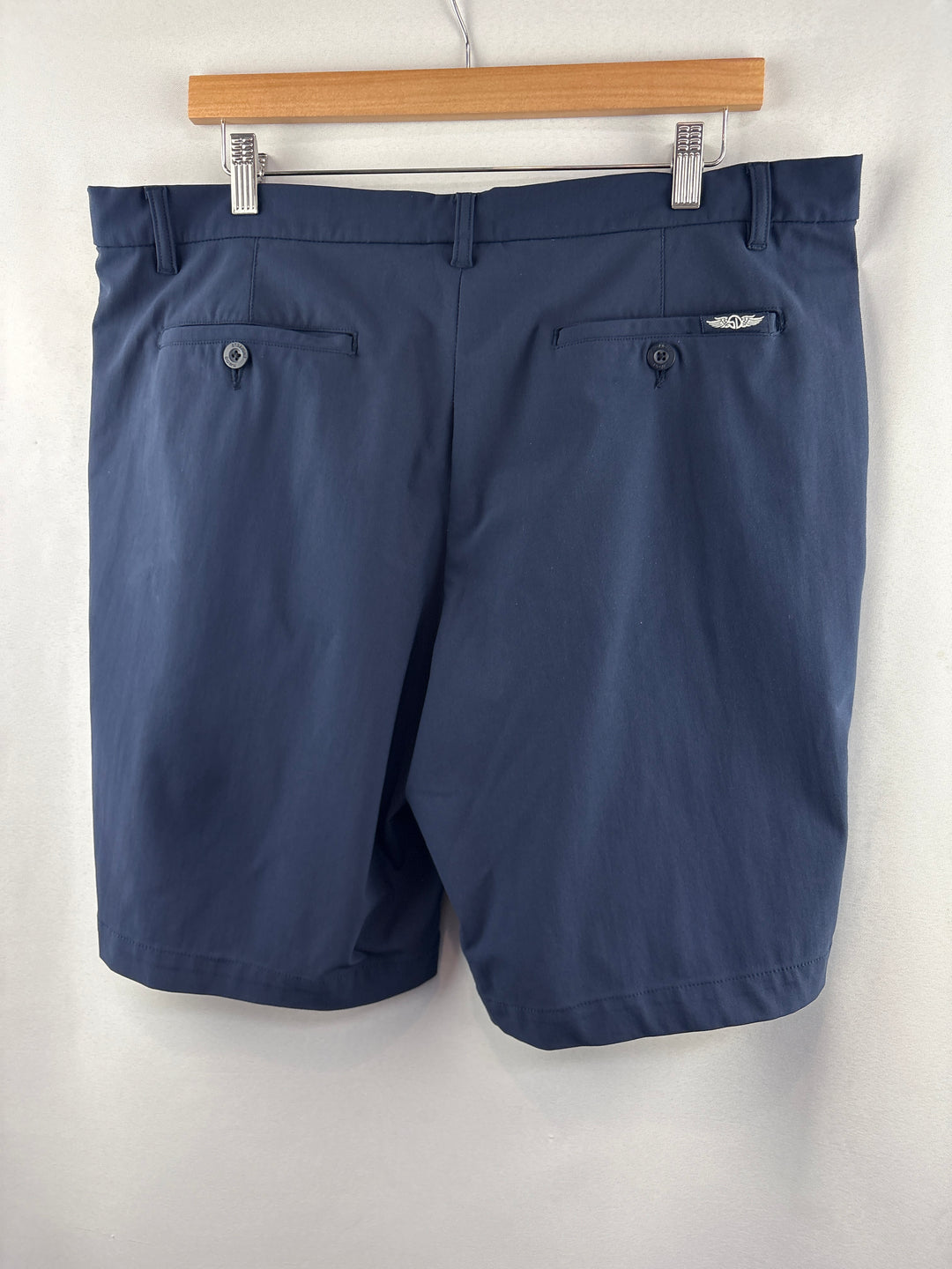 Men’s Straight Down Size 36 Navy Blue Golf Shorts