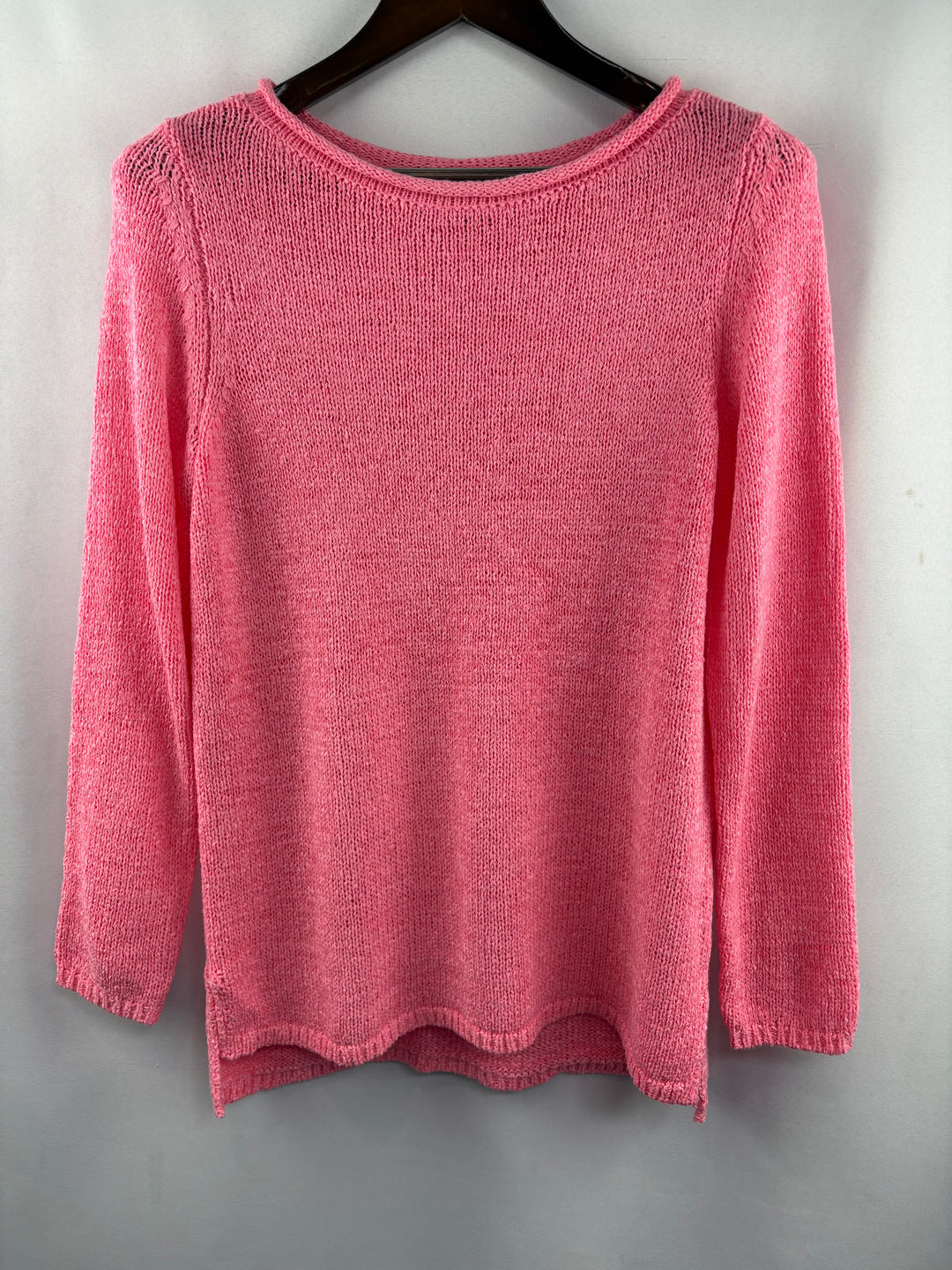 Women’s Style&Co Small Neon Pink Knit Sweater