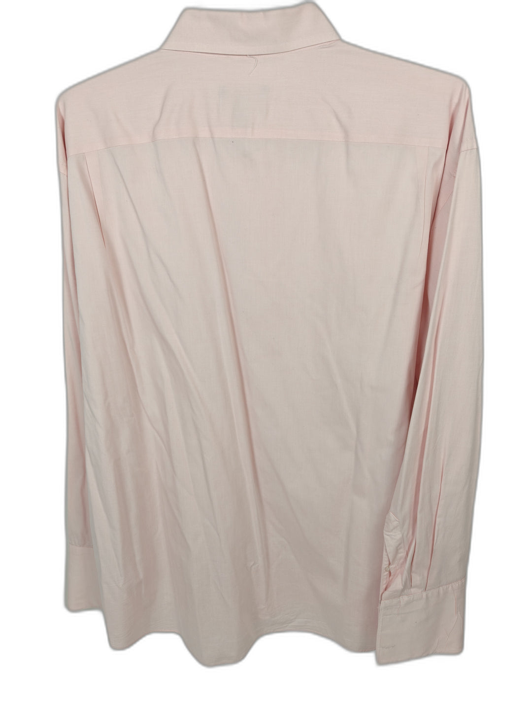 Club Room Men's Pink Pinpoint Dress Shirt 18.5 36/37 French Cuff 100% Cotton
