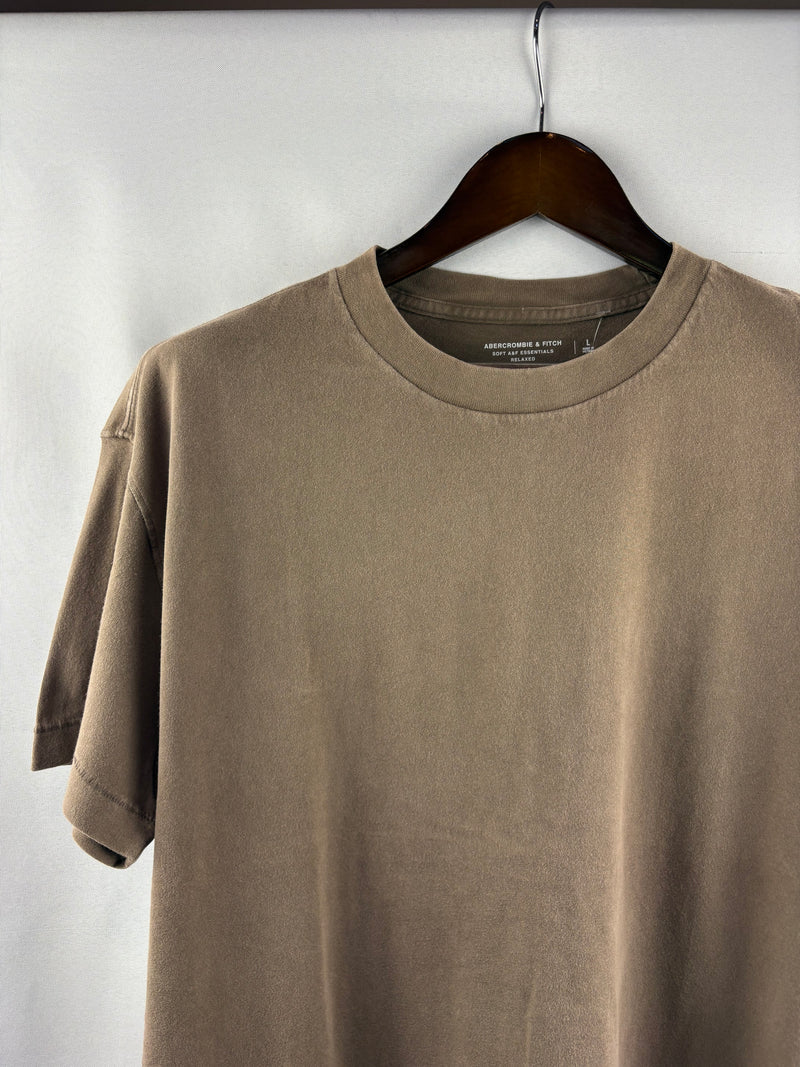 Men’s Abercrombie & Fitch Large Chocolate Brown T-Shirt