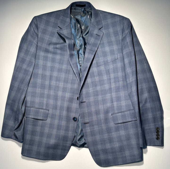 Lauren Ralph Lauren Men’s 46R Blue Wool Blend Two Piece Suit 40X30 Pant