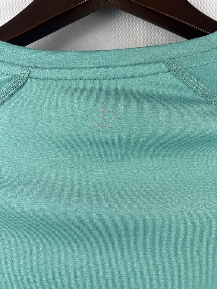 Women’s Rabbit Medium Teal Long Sleeve Sports Top