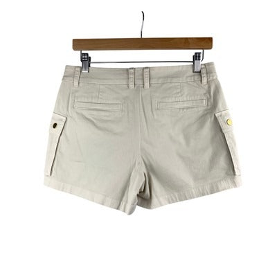 J.Crew Womens Cargo Shorts Size 6 Khaki