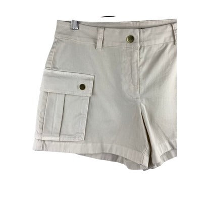 J.Crew Womens Cargo Shorts Size 6 Khaki