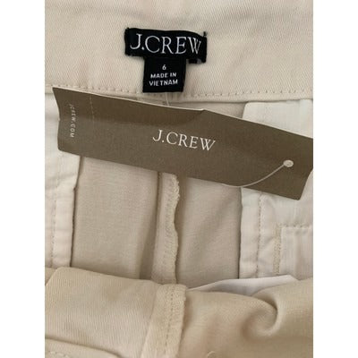 J.Crew Womens Cargo Shorts Size 6 Khaki