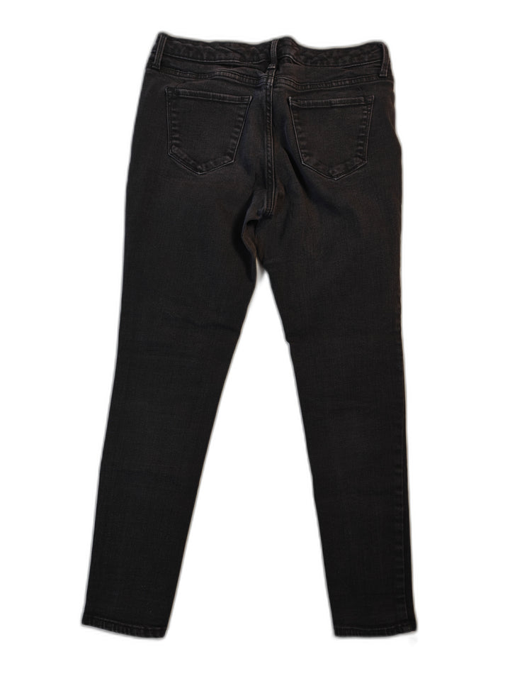 Women Mossimo Denim Skinny Jeans Black Size 6 Short