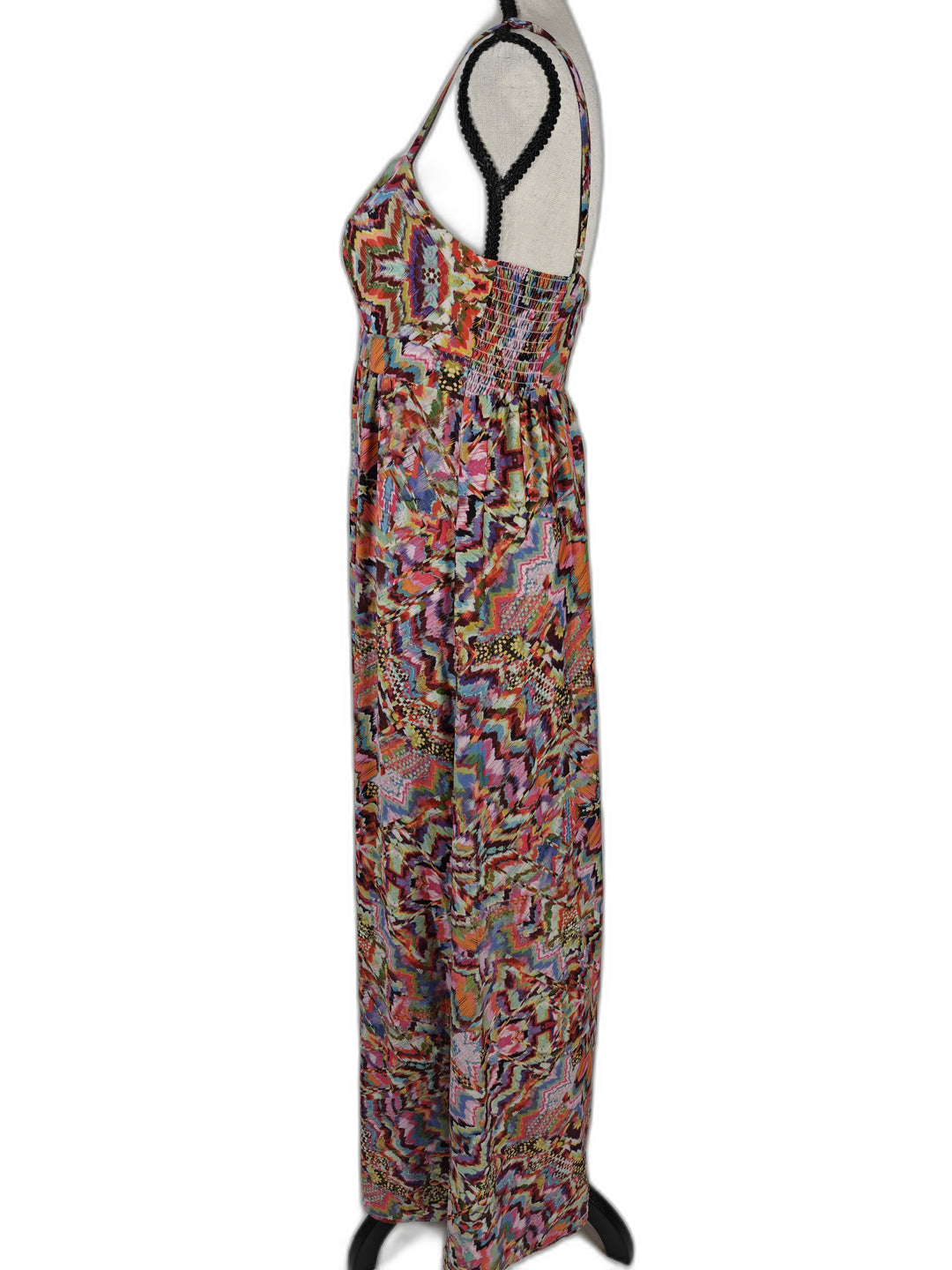 Women’s Felicity &amp; Coco Maxi Dress Multicolor Abstract Print Size S