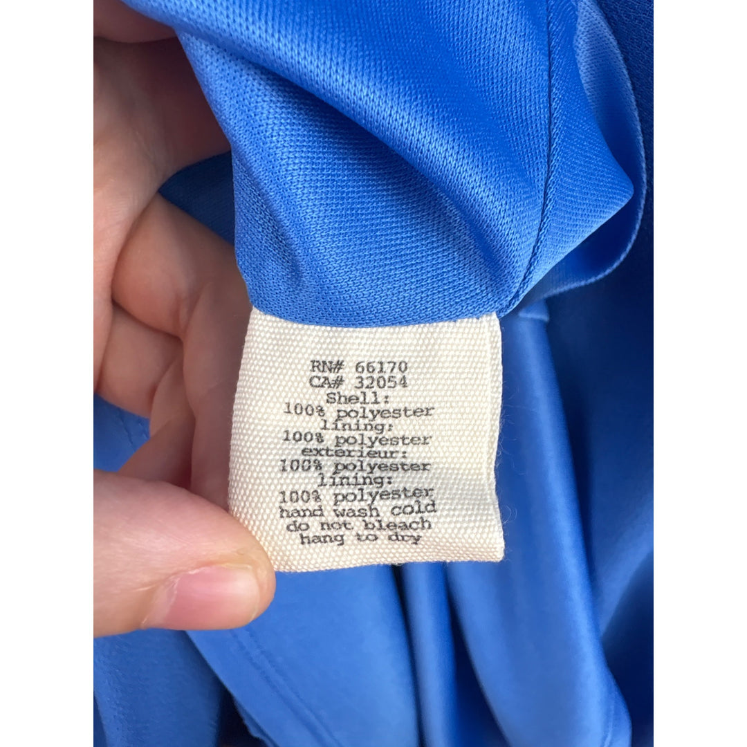 Women’s Pins and Needles XS Cornflower Blue Dress with a Cinched Waist & Ribbon Tie also has Pockets