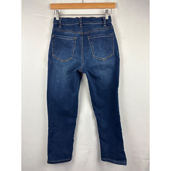 DG2 Diane Gilman Womens Blue Jeans Size 2 Cotton Blend
