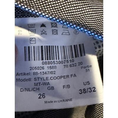 Brax Cooper Fancy Regular Fit Gray Jeans Size 38/32