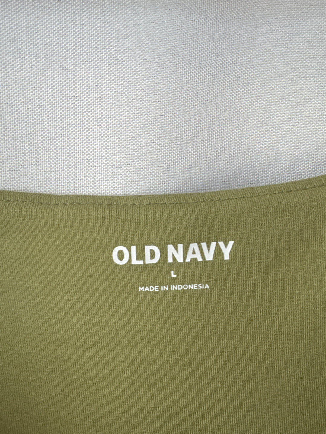 Women’s Old Navy Large Olive Green Sleeveless Bodysuit