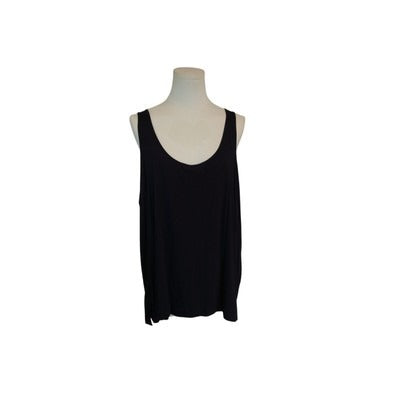 Women's Wynee Layer Black Tank Top - Size XL