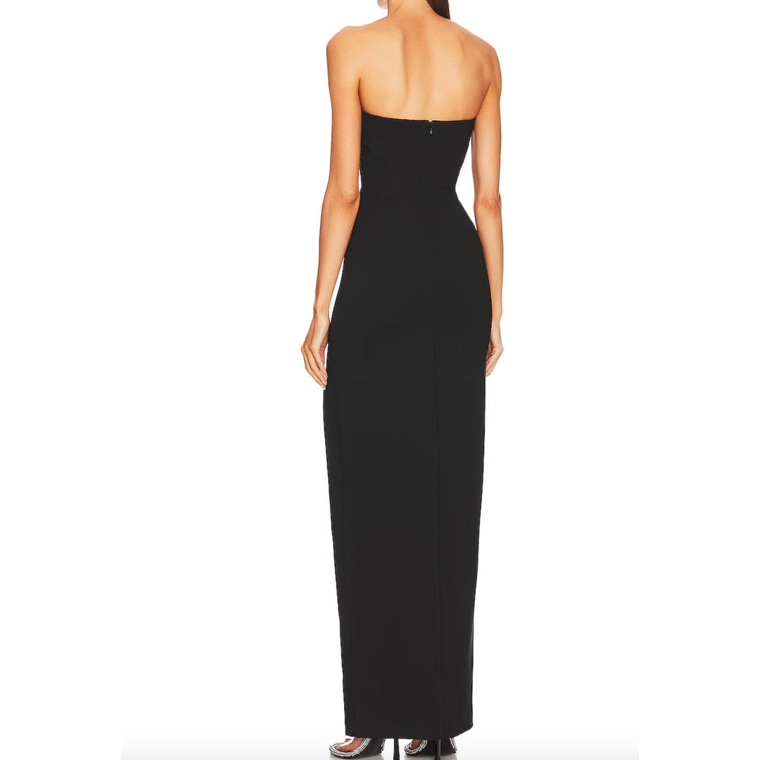 NEW Nicholas Tena Deep V Sweetheart Strapless Gown NWOT - Size 2