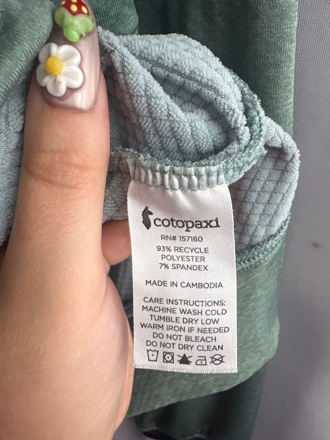 Women’s Cotopaxi Small Sage Green Crewneck