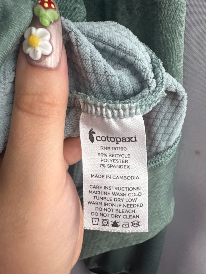 Women’s Cotopaxi Small Sage Green Crewneck